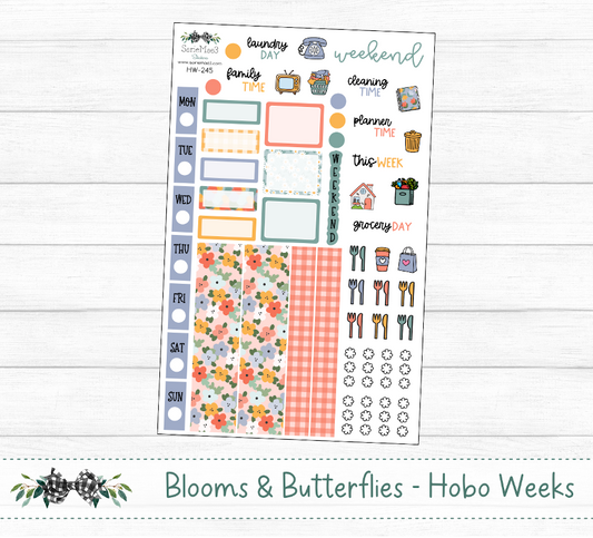 Hobonichi Weeks Kit, Blooms & Butterflies, HW-245