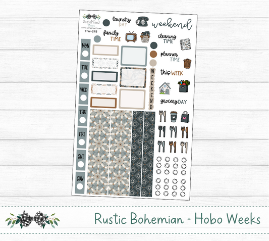 Hobonichi Weeks Kit, Rustic Bohemian, HW-248