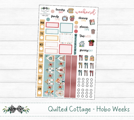 Hobonichi Weeks Kit, Quilted Cottage, HW-250
