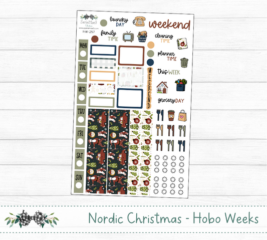 Hobonichi Weeks Kit, Nordic Christmas, HW-257
