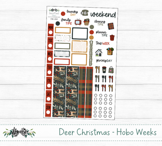 Hobonichi Weeks Kit, Deer Christmas, HW-260