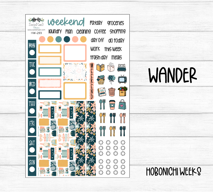 Hobonichi Weeks Kit, Wander, HW-293
