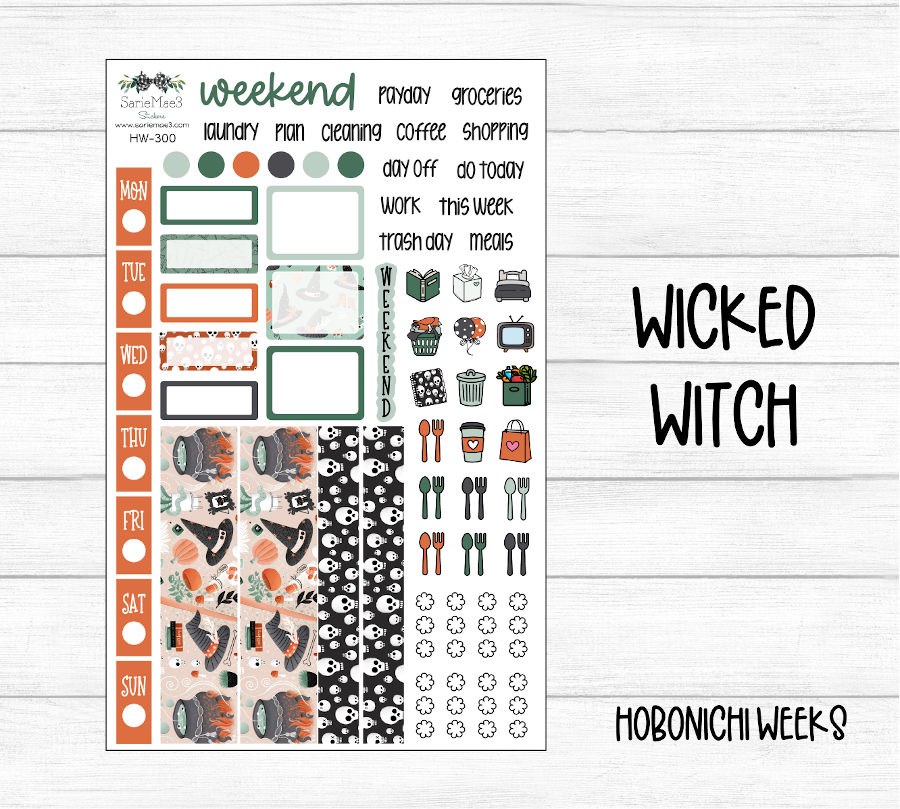 Hobonichi Weeks Kit, Wicked Witch, HW-300