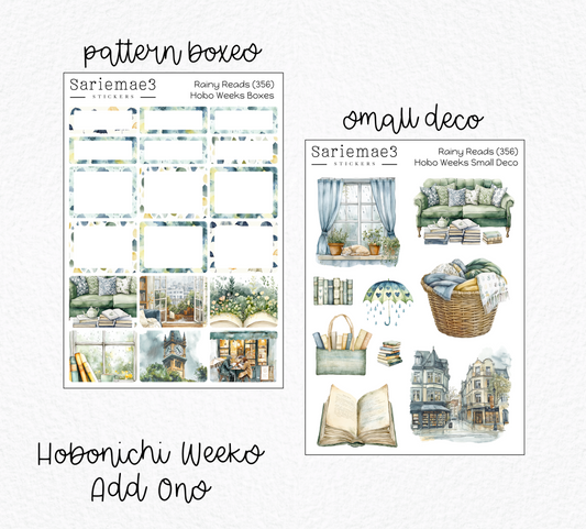 Hobonichi Weeks Kit, Rainy Reads, HW-356