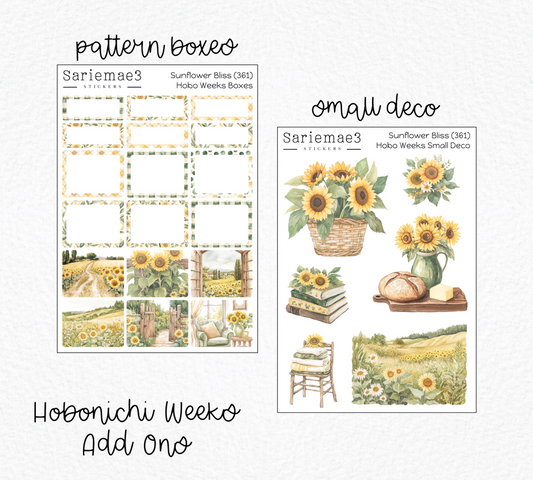 Hobonichi Weeks Kit, Sunflower Bliss, HW-361