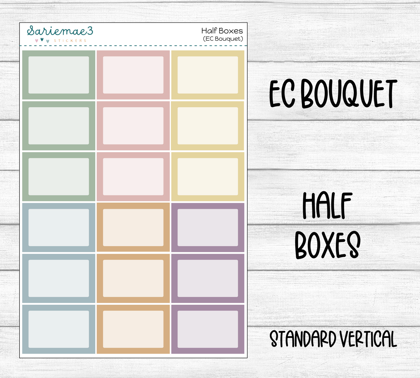 Half Boxes (EC Bouquet)