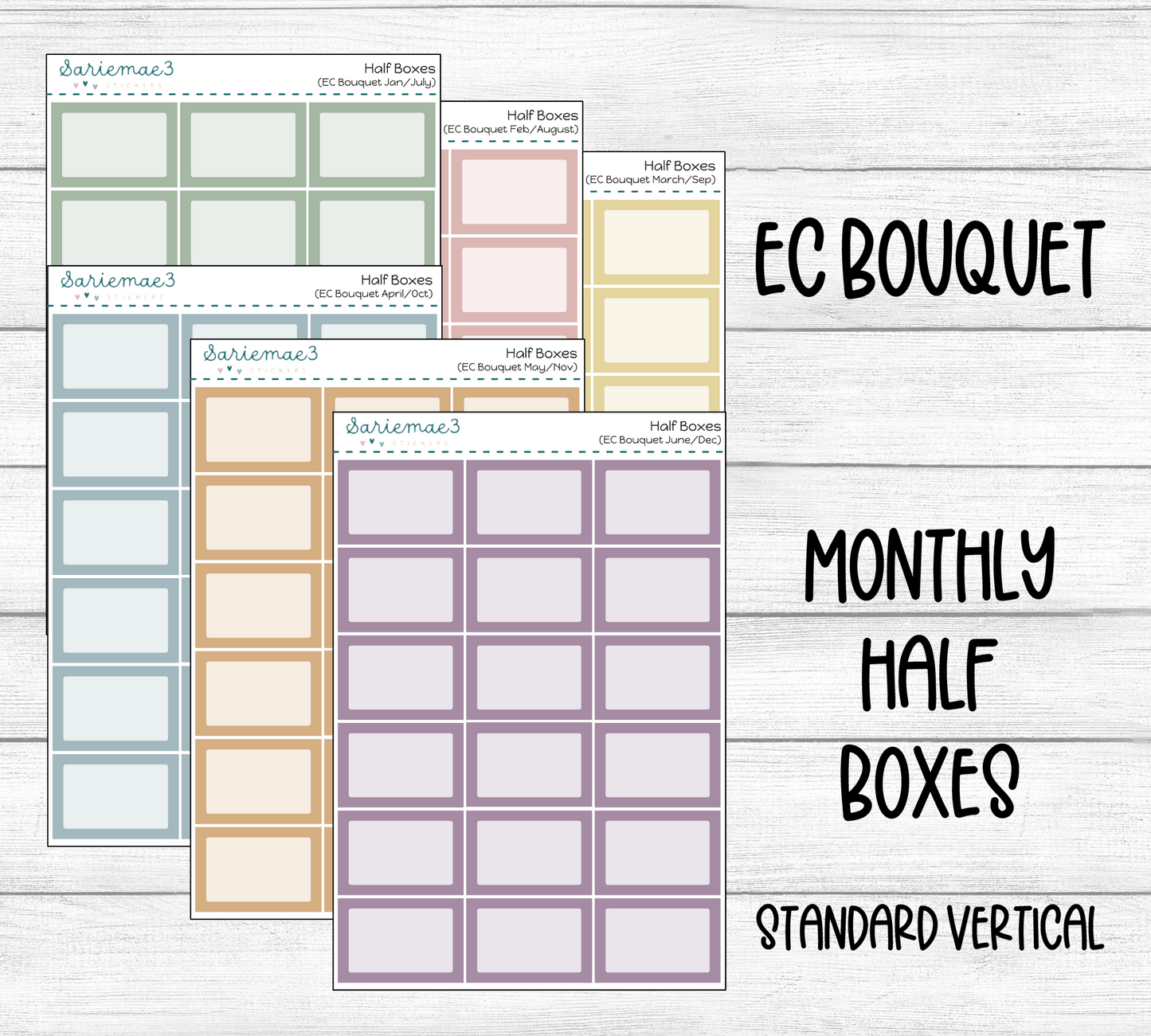 Half Boxes (EC Bouquet)
