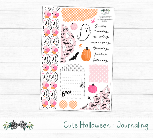 Journaling Kit, Cute Halloween, J-178