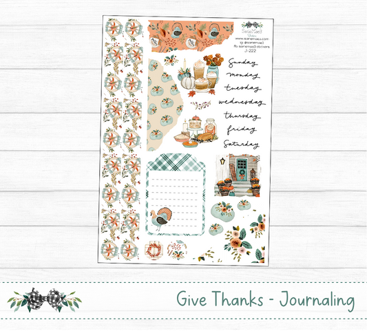 Journaling Kit, Give Thanks, J-222