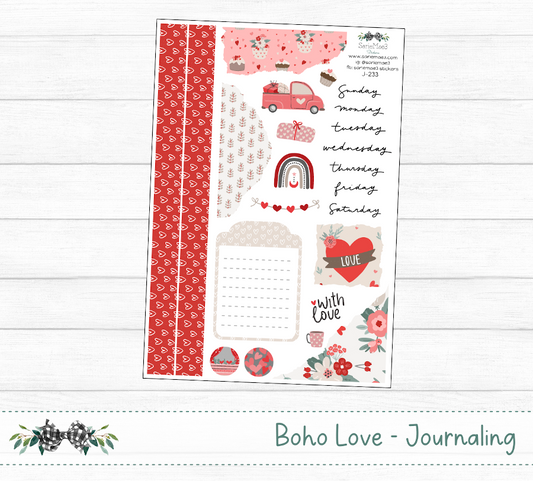 Journaling Kit, Boho Love, J-233