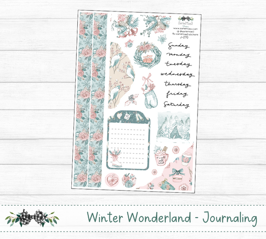 Journaling Kit, Winter Wonderland, J-270