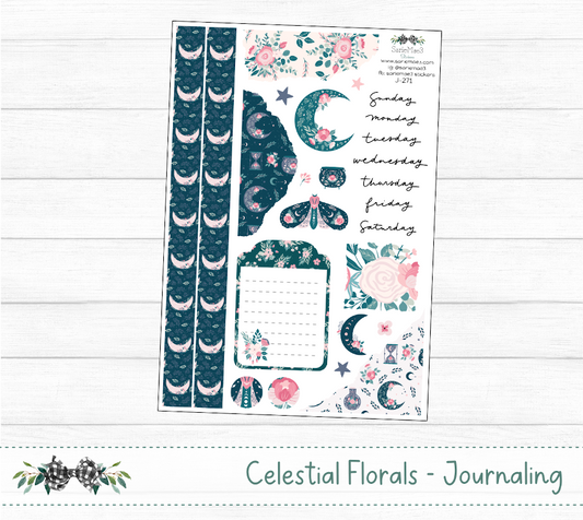 Journaling Kit, Celestial Florals, J-271