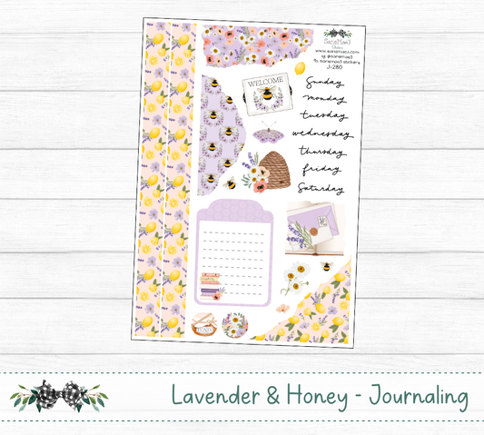 Journaling Kit, Lavender & Honey, J-280