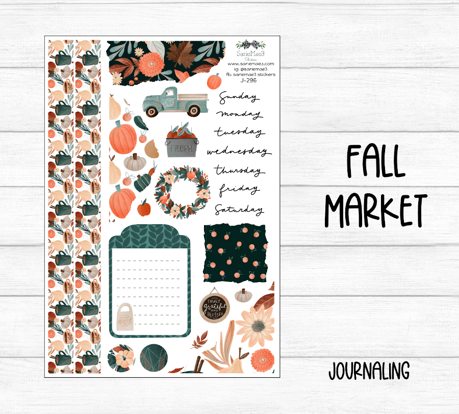 Journaling Kit, Fall Market, J-296