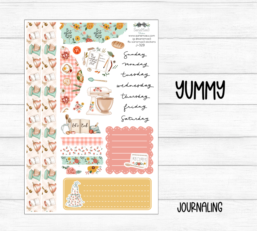 Journaling Kit, Yummy, J-329