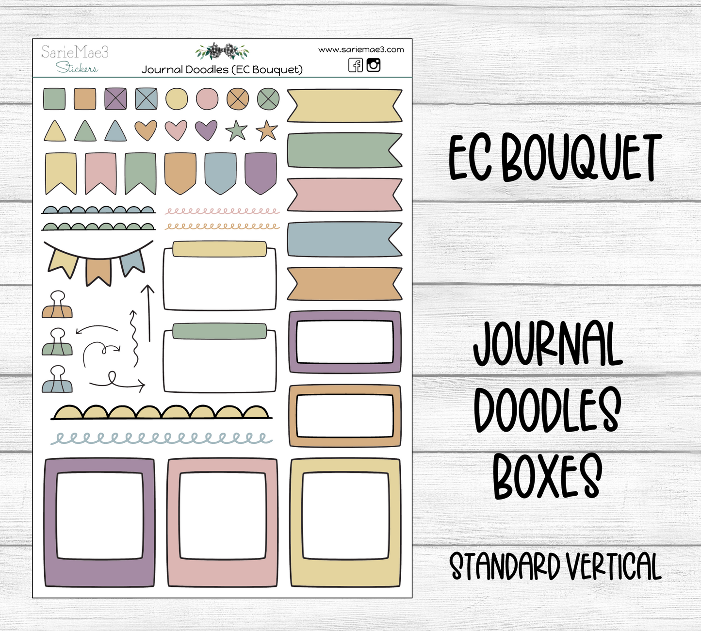 Journal Doodles (EC Bouquet)