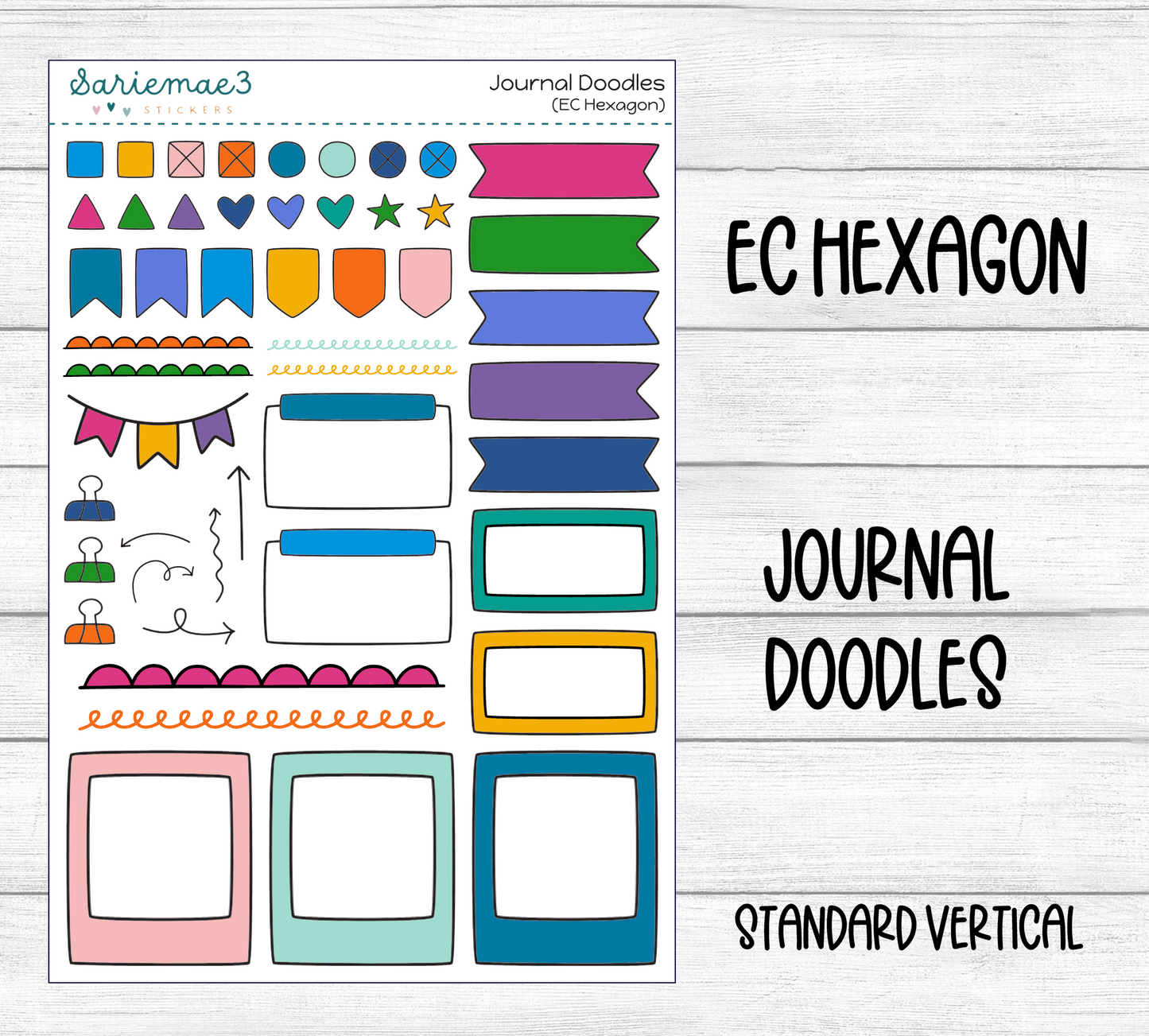 Journal Doodles (EC Hexagon)