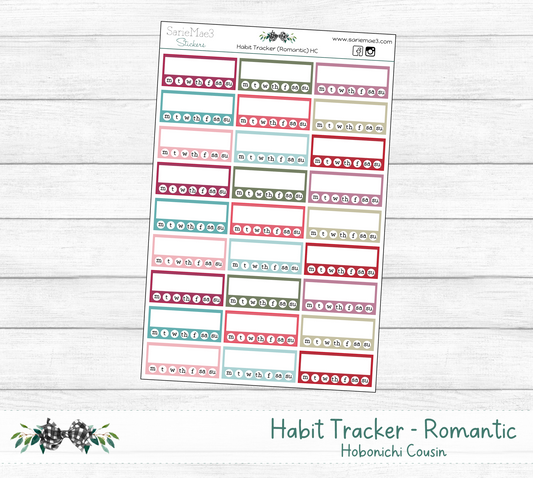 Habit Tracker (Romantic) Hobo Cousin
