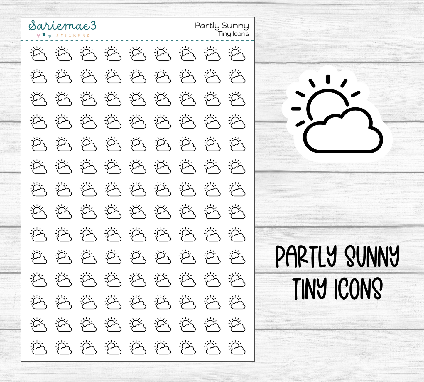 Partly Sunny Tiny Icon