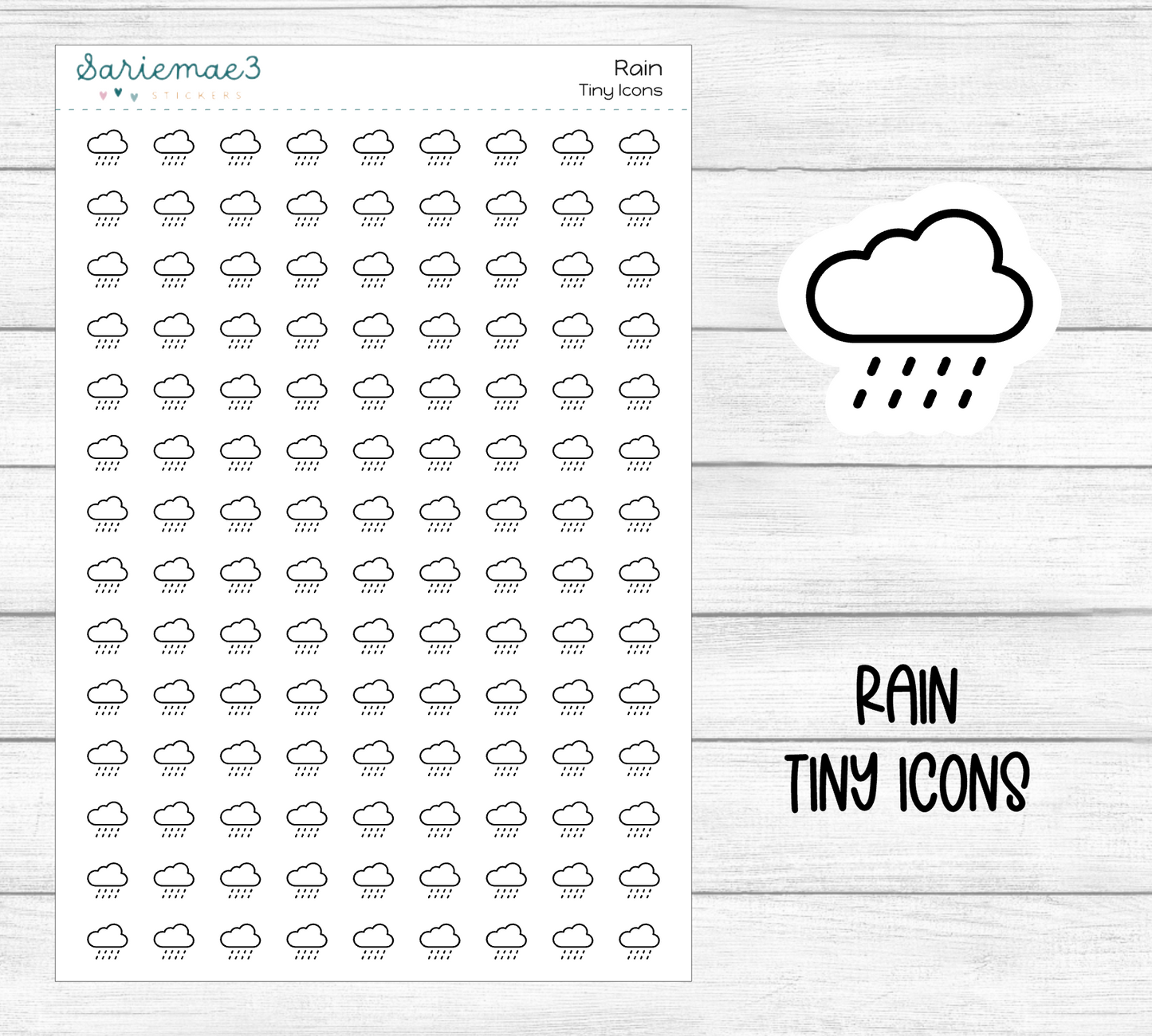 Rain Tiny Icon