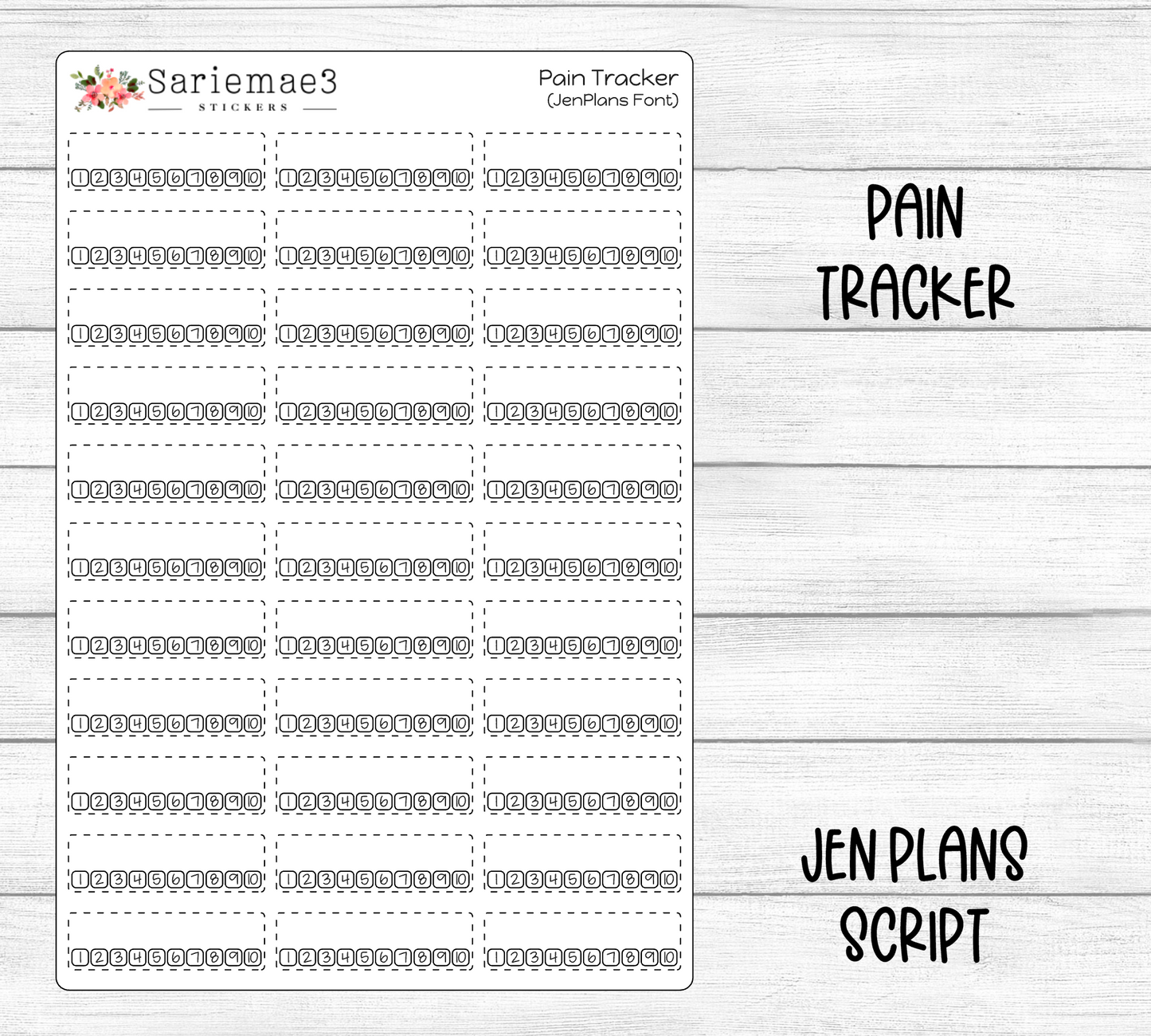 Pain Tracker (JenPlans)