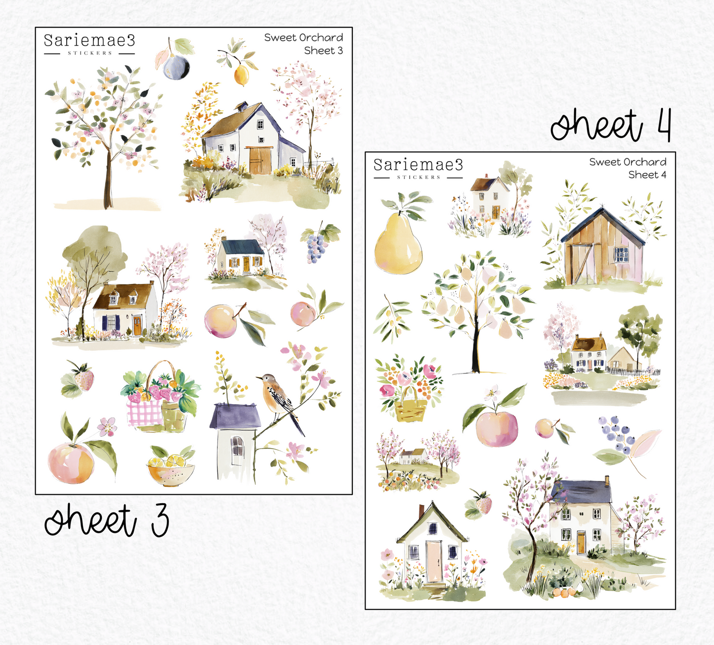 Sweet Orchard Deco Collection