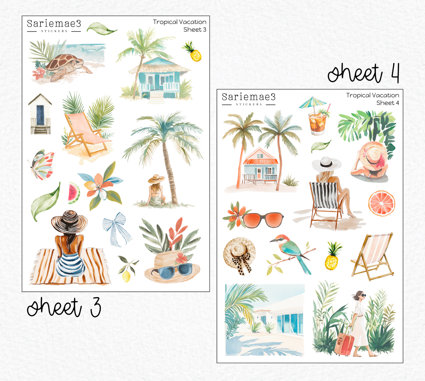 Tropical Vacation Deco Collection