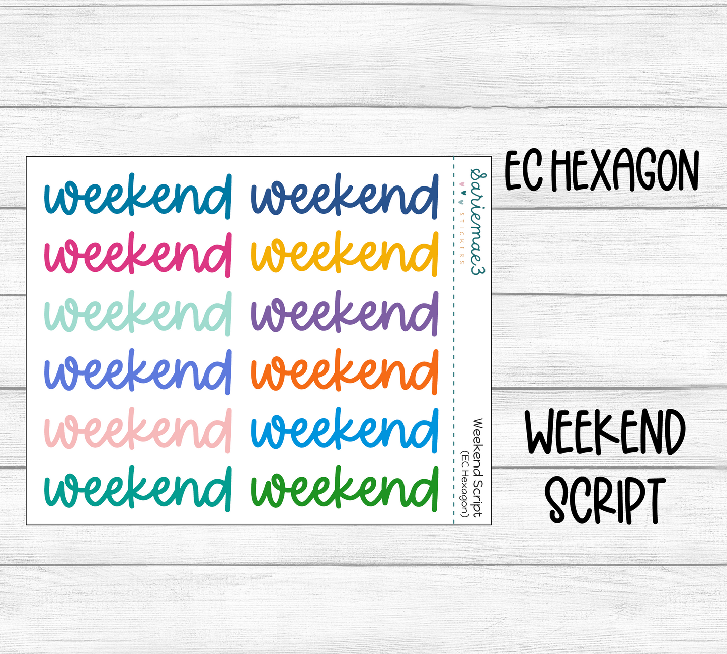 Weekend Script (EC Hexagon)