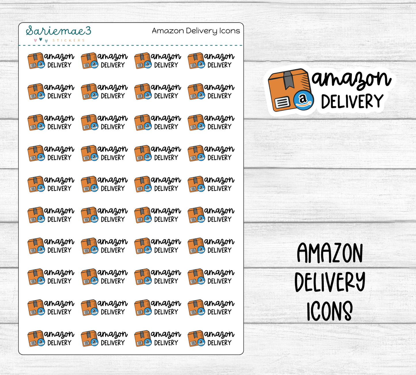 Amazon Delivery Icons (Reformat)