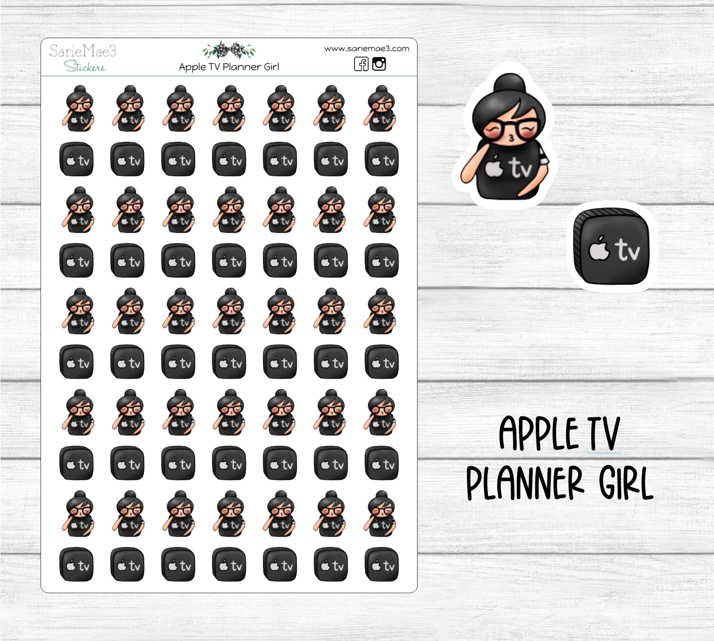 Apple TV (Planner Girl)