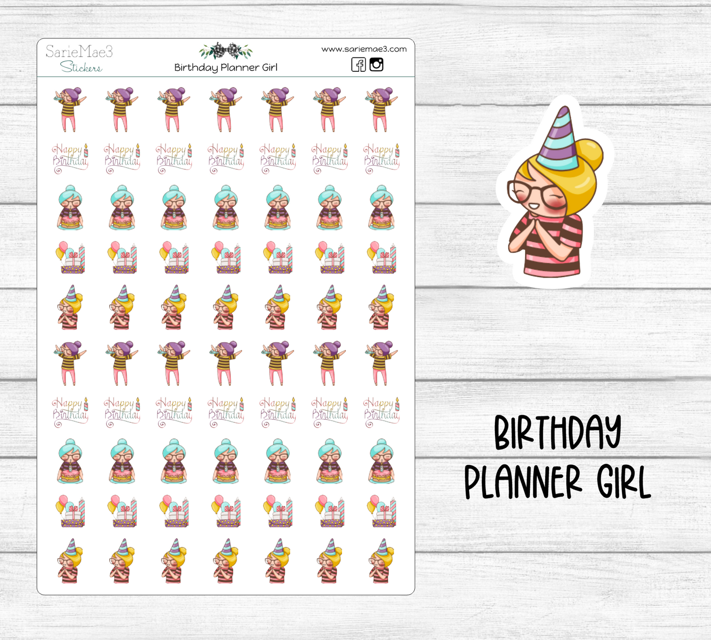 Birthday (Planner Girl)