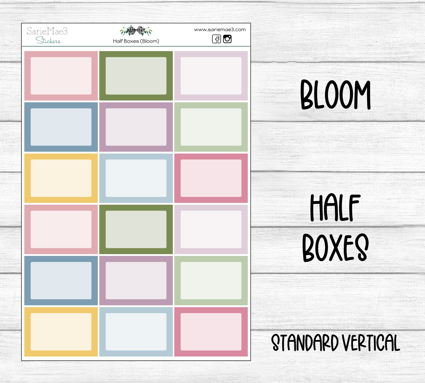 Half Boxes (Bloom)