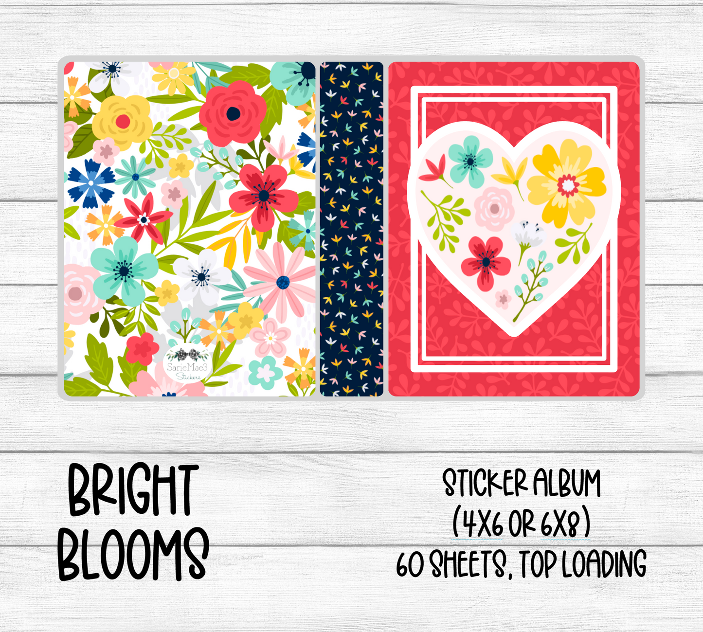 Bright Blooms Sticker Album