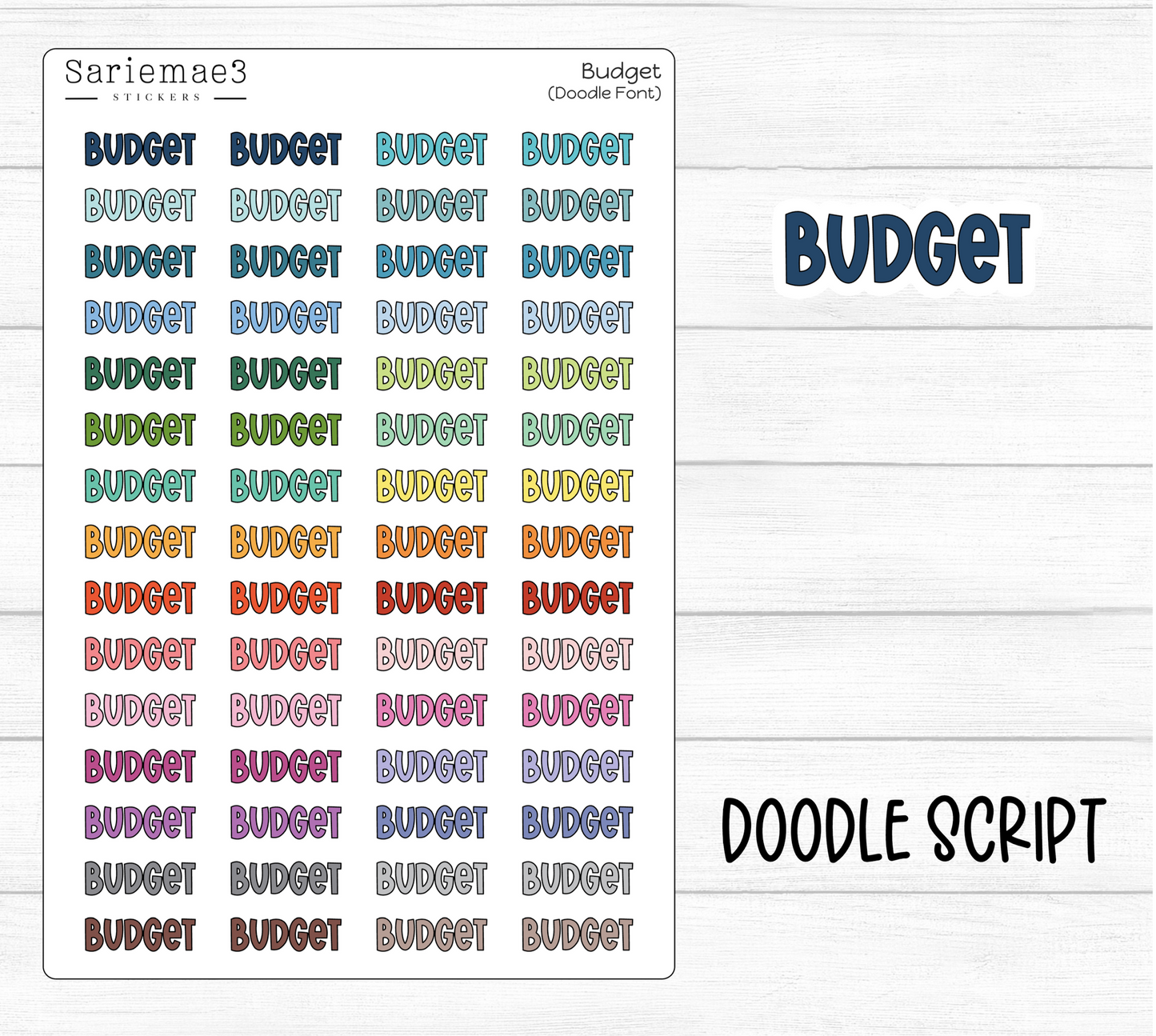 Budget (Doodle)