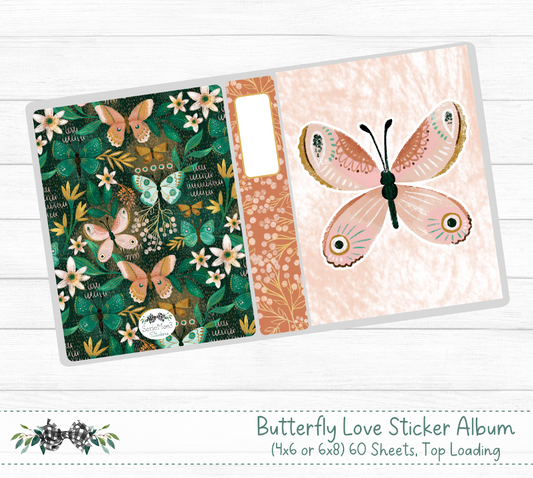 Butterfly Love Sticker Album