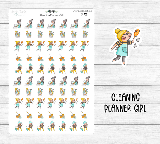 Cleaning (Planner Girl)