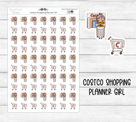 C*stco Shopping (Planner Girl)