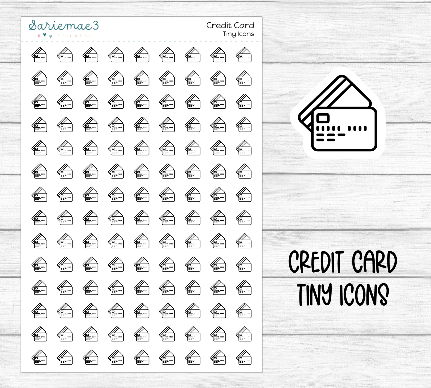Credit Card Tiny Icon