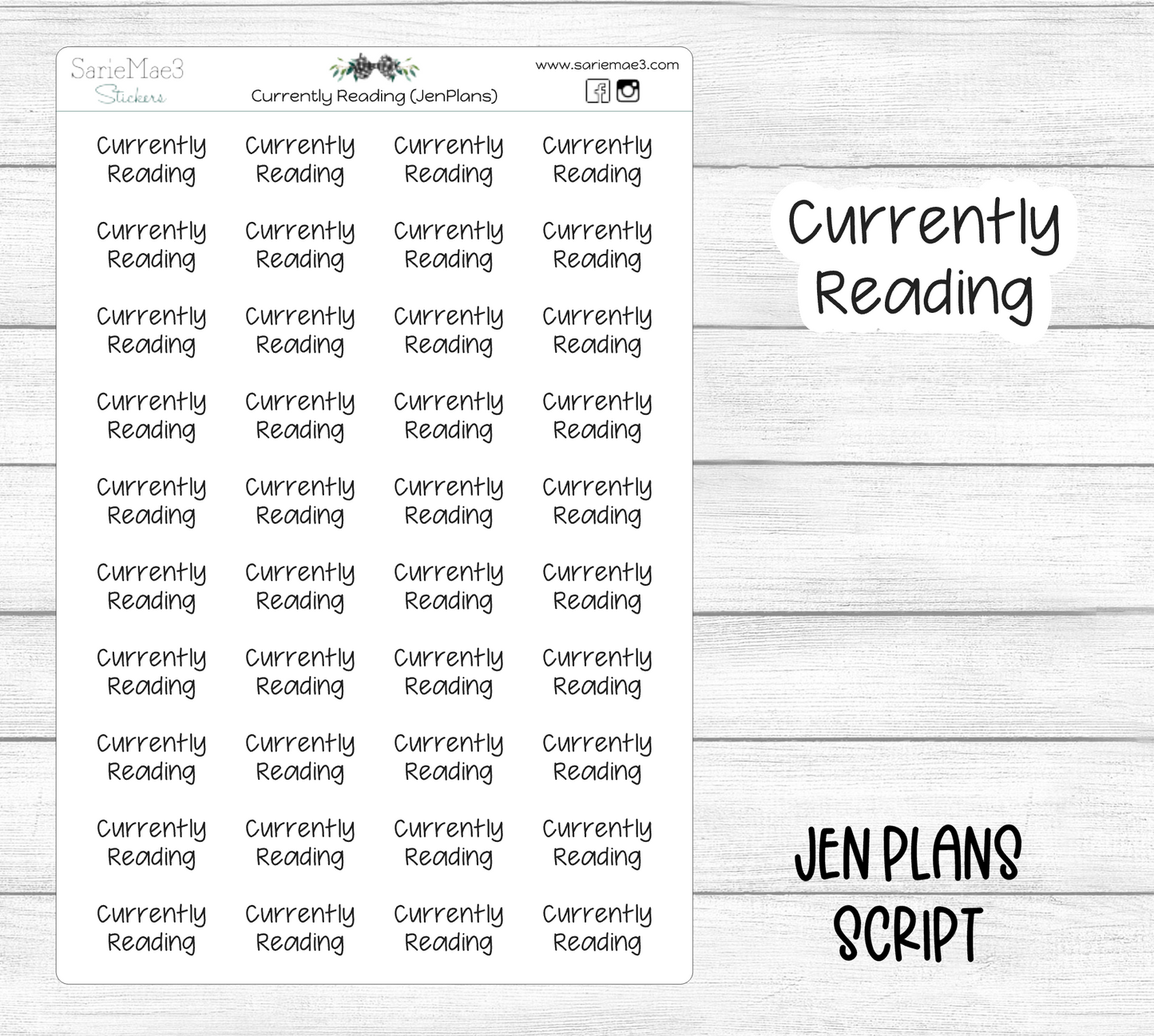 Currently Reading (JenPlans)