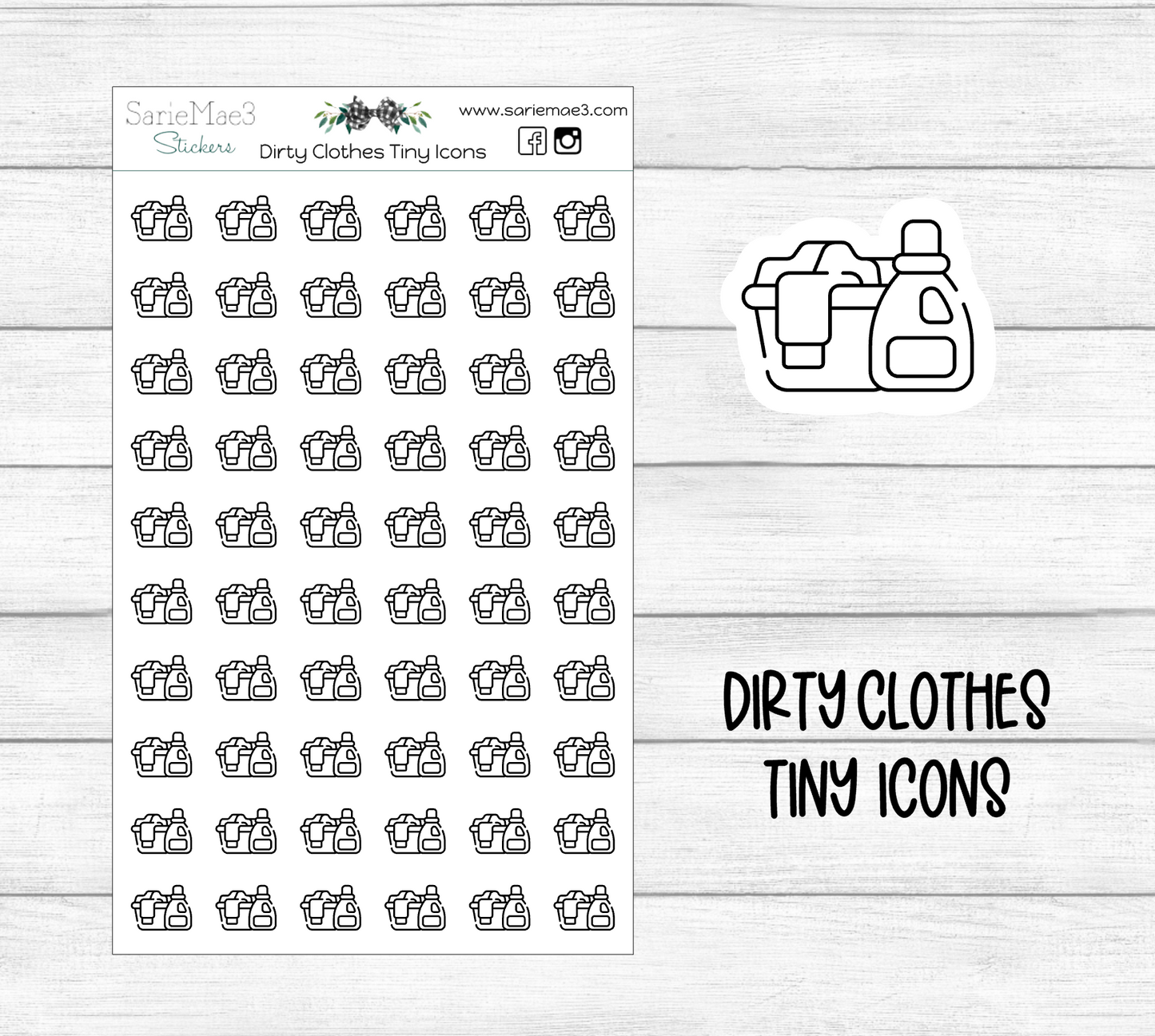 Dirty Clothes Tiny Icons