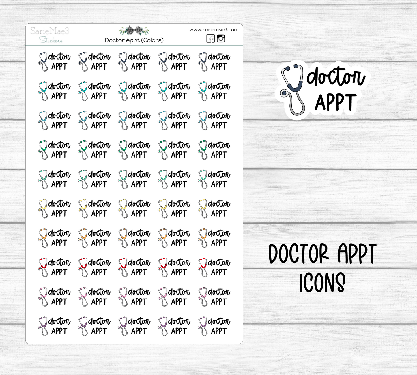 Doctor Appt Icons
