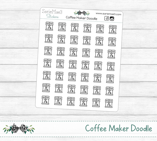 Coffee Maker Doodle