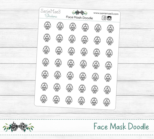 Face Mask Doodle