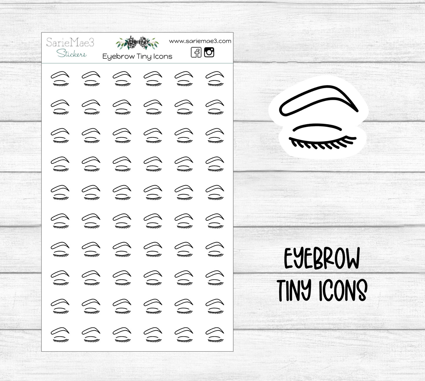 Eyebrow Tiny Icons