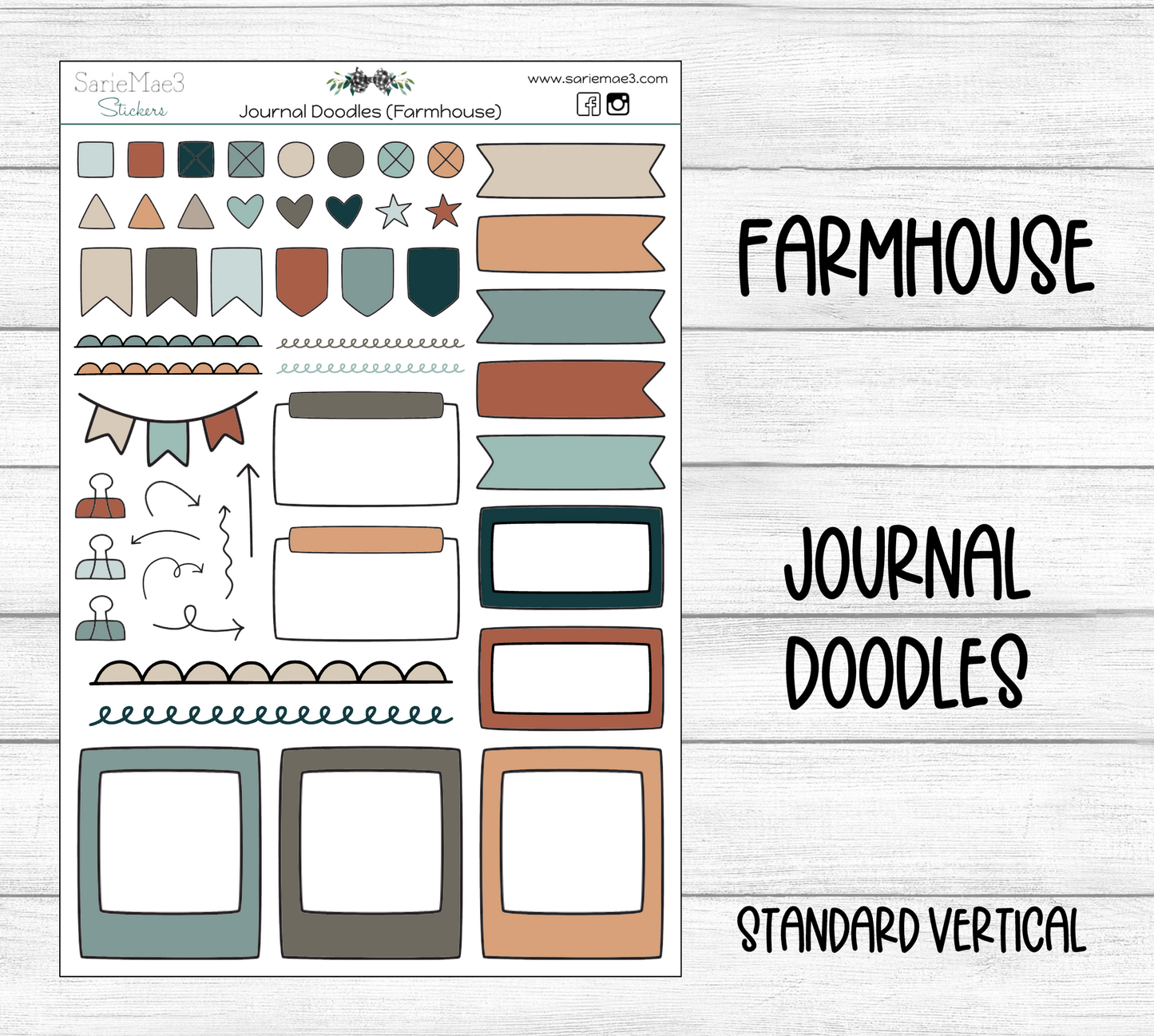 Journal Doodles (Farmhouse)