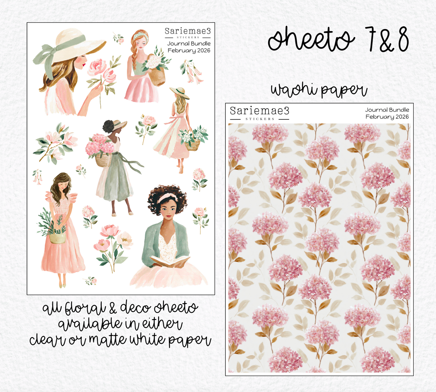 February Journal Bundle (20% off) LIMITED TIME! Bundle will be removed 2/28/26.