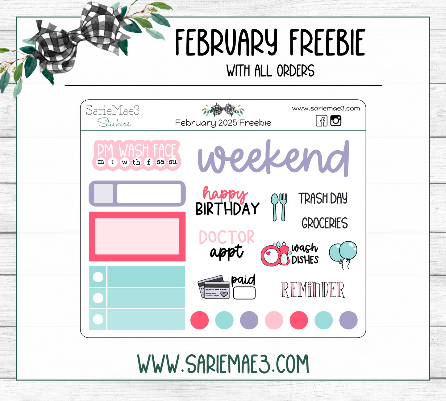 February 2025 Freebie