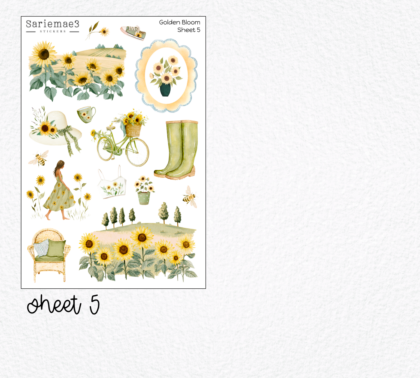 Golden Bloom Deco Collection