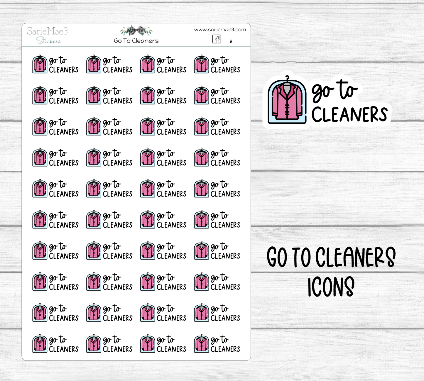 Go To Cleaners Icons