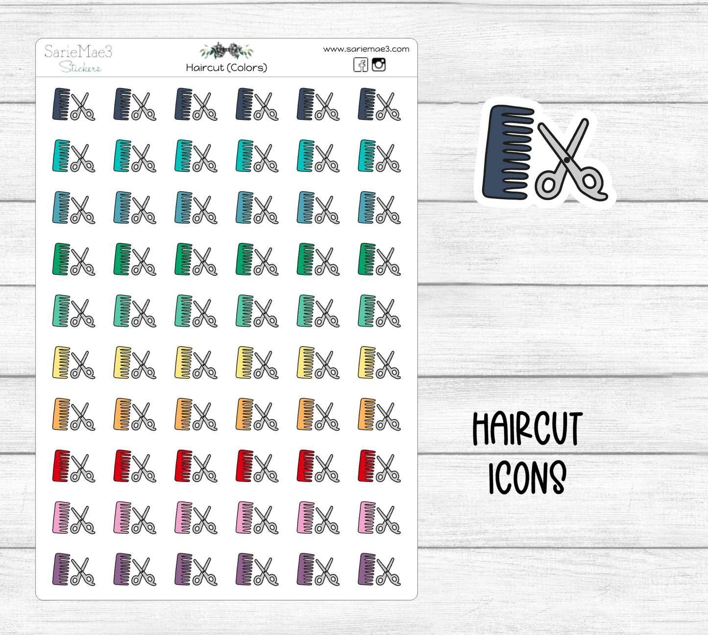 Haircut Icons